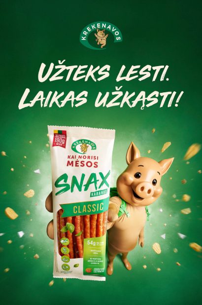 Krekenavos. Užteks lesti. Laikas užkąsti!
